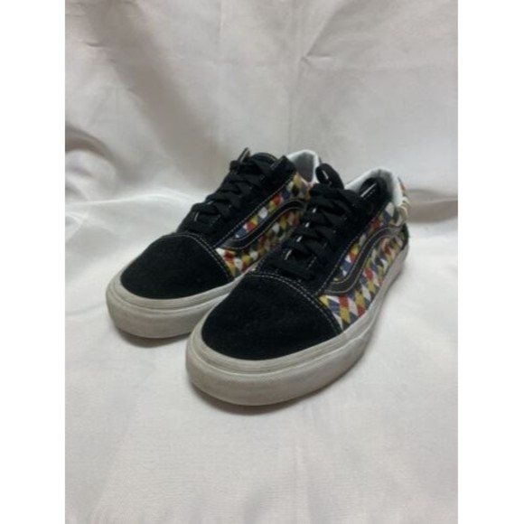 VANS Old Skool Card Suits - Black Red Size - 5.5 M, 7 W Vintage Look Good Shape - Picture 3 of 7